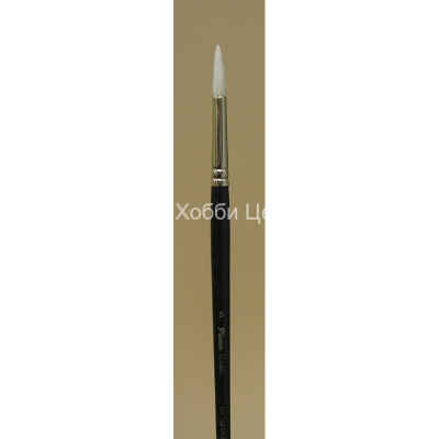 Кисть №5 Pinax Classic щетина круглая длинная ручка 111