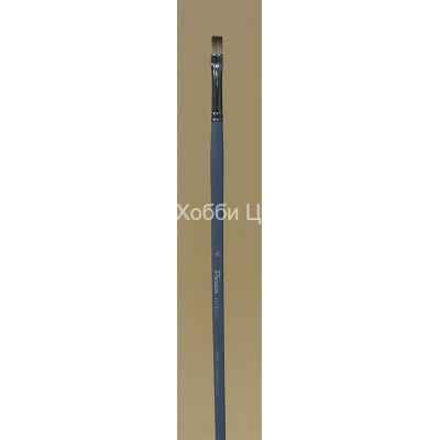 Кисть №4 Pinax HI-TECH синтетика плоская длинная ручка 995