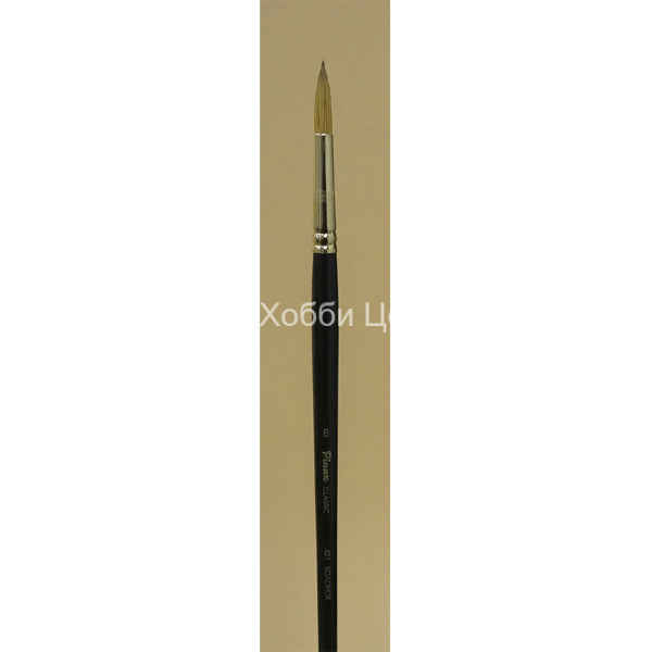 Кисть №6 Pinax Classic колонок круглая длинная ручка 421