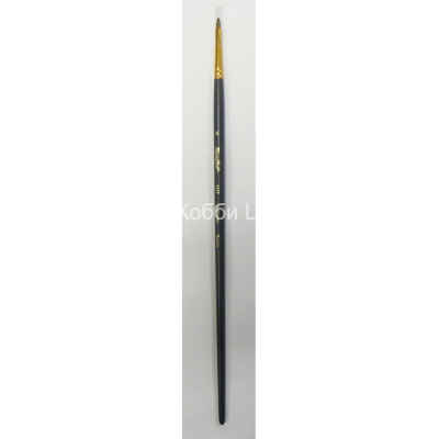 Кисть №4 Roubloff синтетика плоская длинная ручка 1327
