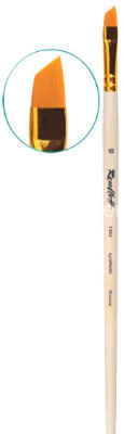 Кисть №10 Roubloff синтетика скошенная длинная ручка 1362