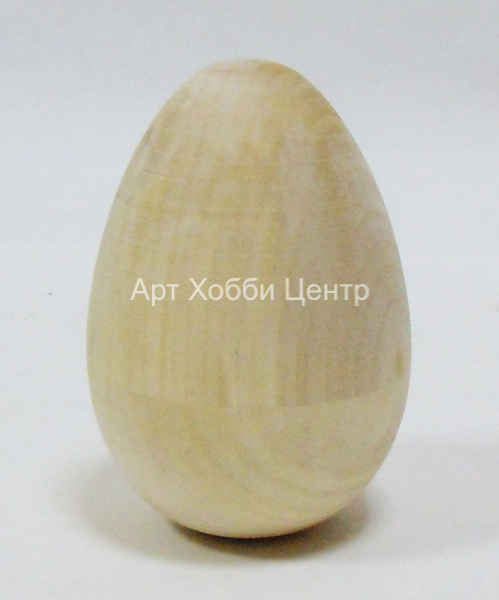 Заготовка деревянная Яйцо 10см