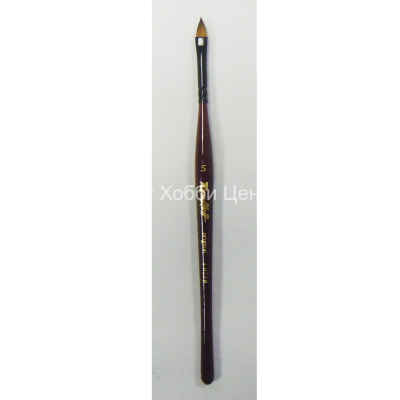 Кисть №5 Roubloff original синтетика плоская лепесток короткая ручка s03RB