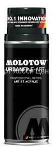 Краска акрил URBAN FINE-ART №180 черный аэрозоль 400мл Molotow
