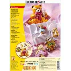 Молд пластиковый для отливки Плюшевые мишки EBERHARD FABER