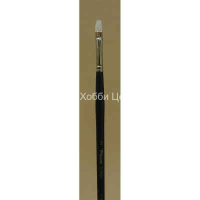 Кисть №2 Pinax Classic щетина плоская длинная ручка 114
