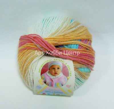 Пряжа Alize Baby wool batik 40% шерсть 40% акрил 20% бамбук 50г 175м 4796
