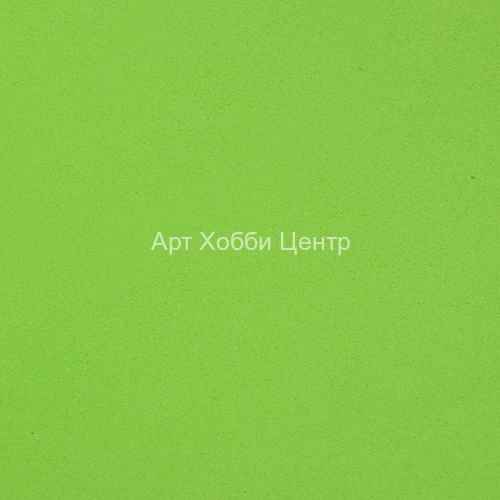 Фоамиран 1мм 20х30см цвет №ВК043 зеленый Астра