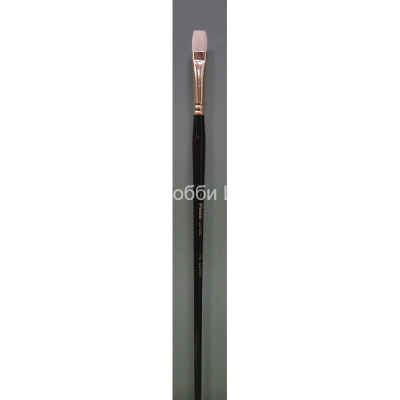 Кисть №6 Pinax Classic щетина плоская длинная ручка 114