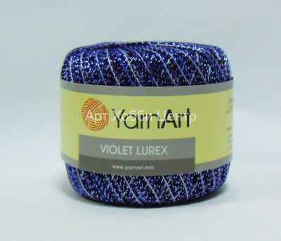 Пряжа YarnArt Violet Lurex Melange 96% хлопок 4% металлик 50г 270м 10189