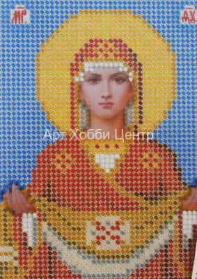 Основа для вышивания бисером Богородица Покрова 9,5х12,5см Золотой Восход