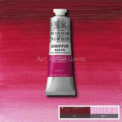 Алкидная краска Winsor&Newton Griffin №501 Перманентный Розовый 37мл