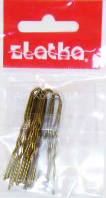 Шпильки для волос металлические 4,5см цвет №03 10шт Zlatka