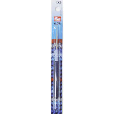 Крючок для вязания 0,75мм с пластиковой ручкой Prym