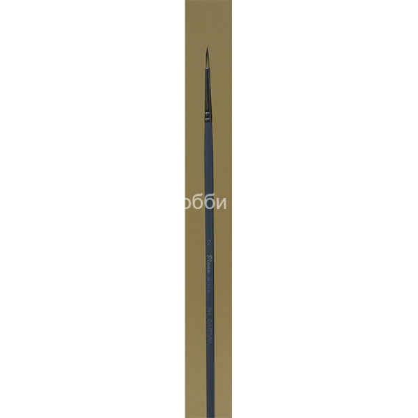 Кисть №2 Pinax HI-TECH синтетика круглая длинная ручка 991