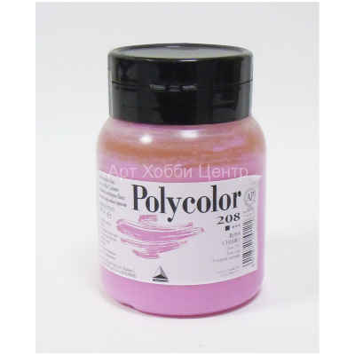 Краска акрил Поликолор №208 розовый светлый 500мл