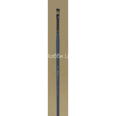 Кисть №6 Pinax HI-TECH синтетика плоская длинная ручка 995