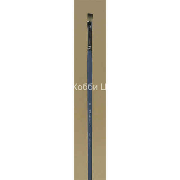 Кисть №6 Pinax HI-TECH синтетика плоская длинная ручка 995