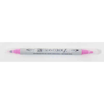 Маркер акварельный  ZIG Clean Color 0.5 и 1.2 мм розовый флуоресцентный