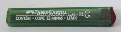 Грифели графитные Polymer 0,5мм H Faber-Castell