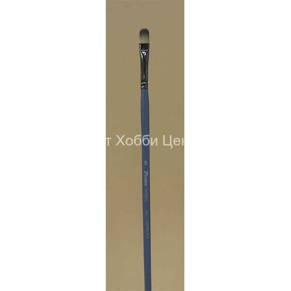 Кисть №8 Pinax HI-TECH синтетика плоскоовальная длинная ручка 997