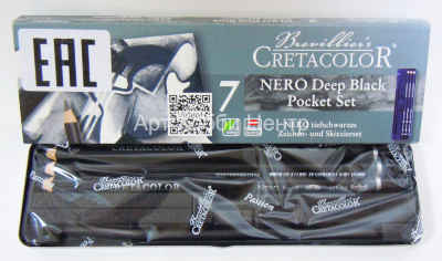 Набор художественный NERO 7 предметов Cretacolor