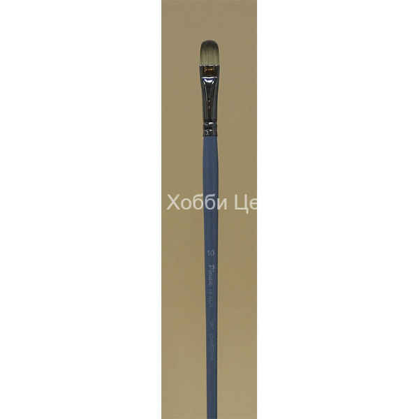 Кисть №10 Pinax HI-TECH синтетика плоскоовальная длинная ручка 997