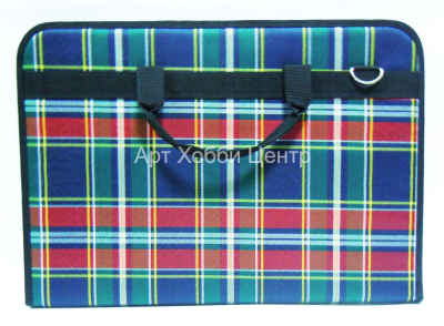 Папка сумка А3 шотландка