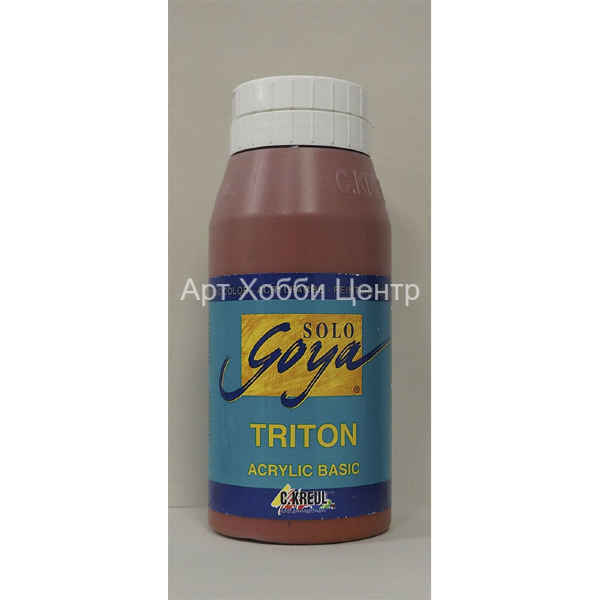 Краска акрил Solo Goya Triton №005 окись красная 750мл