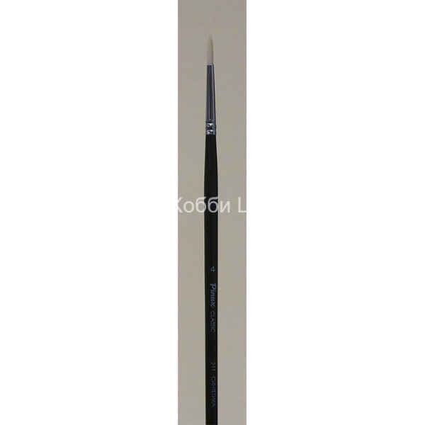 Кисть №4 Pinax Classic синтетика круглая длинная ручка 211