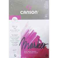 Альбом для маркеров 21х29,7см 70г/м2 70л экстра гладкая склейка Canson