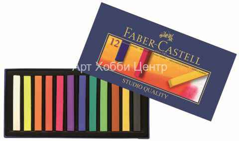 Набор пастели сухой мягкой Creative studio 12 цветов Faber-Castell