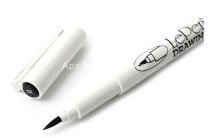 Ручка для черчения MARVY  наконечник кисть черная