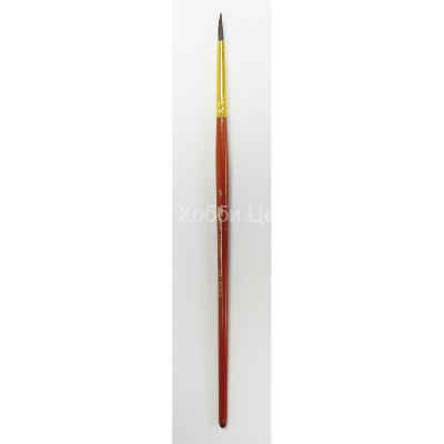 Кисть №3 Pinax Creative белка круглая короткая ручка 331