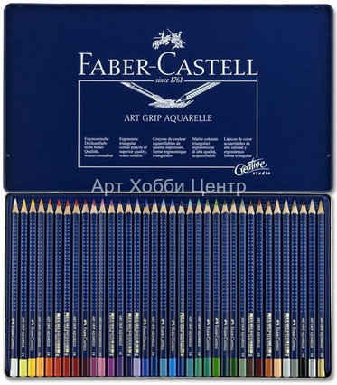 Набор карандашей акварельных Art Grip 36 цветов Faber-Castell
