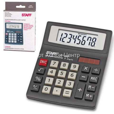 Калькулятор STAFF 113х87мм STF8008