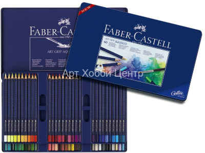 Набор карандашей акварельных Art Grip 60 цветов Faber-Castell