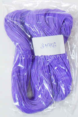 Шнур вощеный фиолетовый 1ммх80м