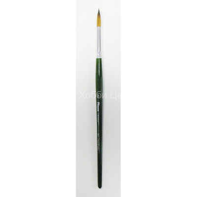Кисть №8 Pinax Creative синтетика круглая короткая ручка 341