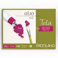 Альбом для акрила и масла 30х40см 300г/м2 10л склейка Tela FABRIANO