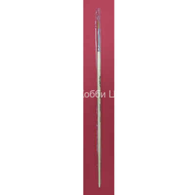 Кисть №7 Roubloff синтетика плоскоовальная длинная ручка 1232