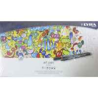 Набор фломастеров Hi-Quality Art Pen 40 цветов в металле LYRA