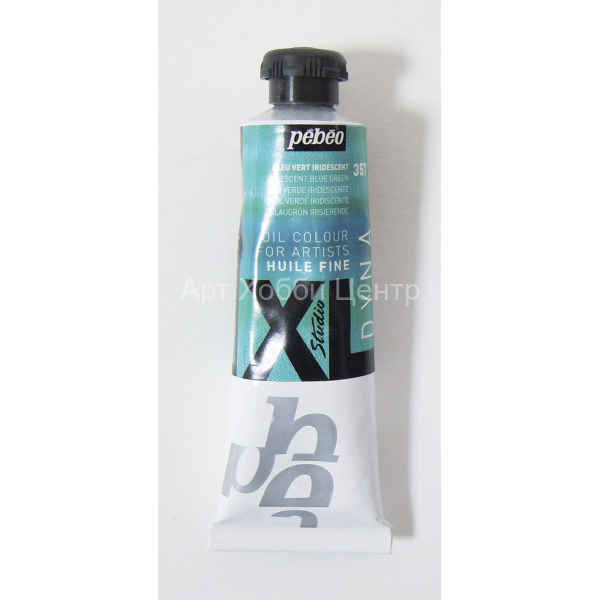 Краска масляная XL Dyna Pebeo №357 сине-зеленый иридисцент 37мл туба