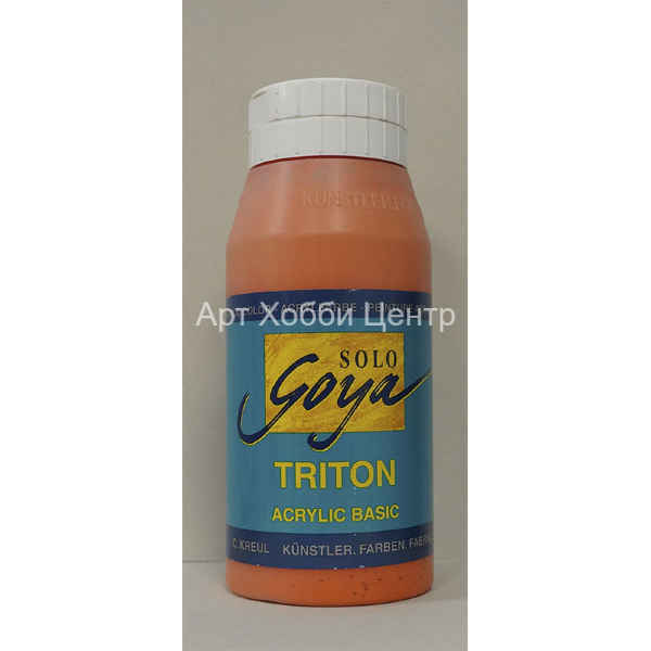 Краска акрил Solo Goya Triton №023 абрикосовый 750мл