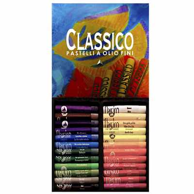 Набор пастели масляной Classico 24 цвета в картоне Maimeri