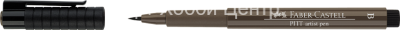Маркер перманентный Pitt artist pen №177 коричневый орех Faber-Castell