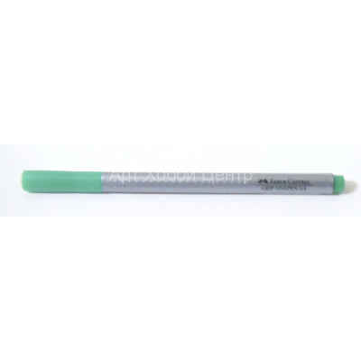 Ручка капиллярная GRIP 0,4мм изумрудная зелень Faber-Castell