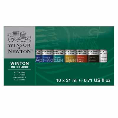 Набор красок масляных Winton 10х21мл туба Winsor&Newton