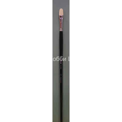 Кисть №10 Pinax Classic синтетика плоскоовальная длинная ручка 217