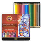 Набор карандашей цветных Polycolor 24 цвета в металле KOH-I-NOOR